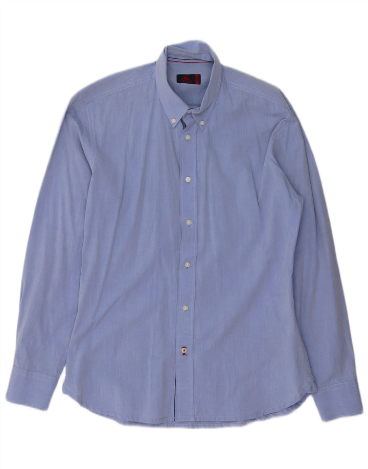 KAPPA Mens Shirt Medium Blue Cotton