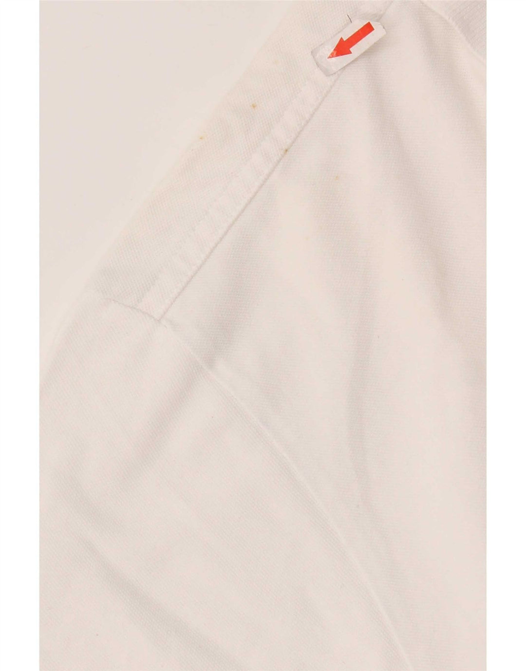 Kappa Mens Polo Shirt Large White Cotton