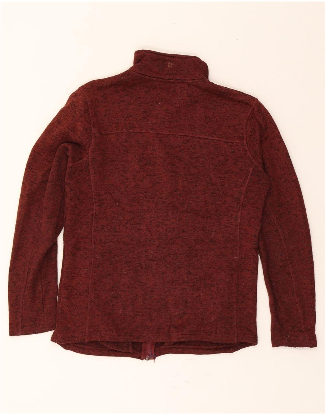 MOUNTAIN WAREHOUSE Mens Tracksuit Top Jacket Small Burgundy Flecked Vintage Mountain Warehouse and Second-Hand Mountain Warehouse from Messina Hembry 