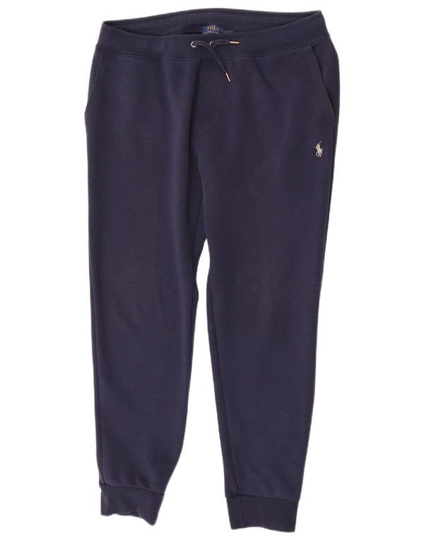 Polo Ralph Lauren Damen Trainingshose Jogger UK 14 Large Marineblau