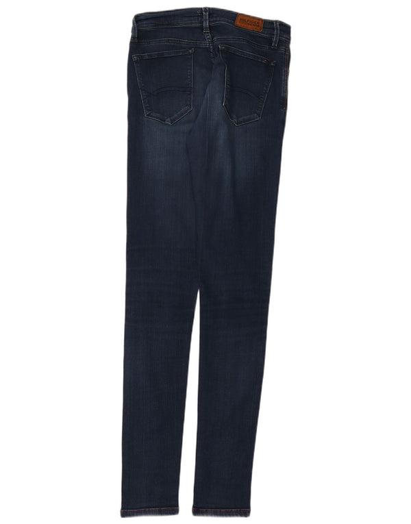 Tommy Hilfiger Womens Skinny Jeans W30 L34 Navy Blue Cotton