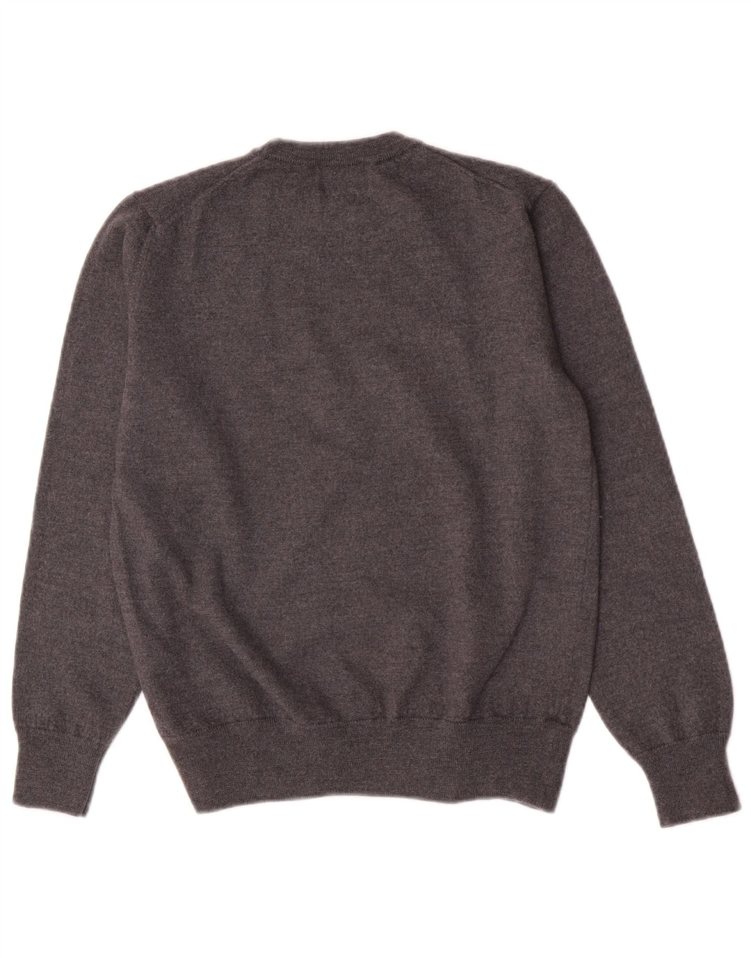 Refrigiwear Boys Crew Neck Jumper Sweater 11-12 Years Medium Grey Wool