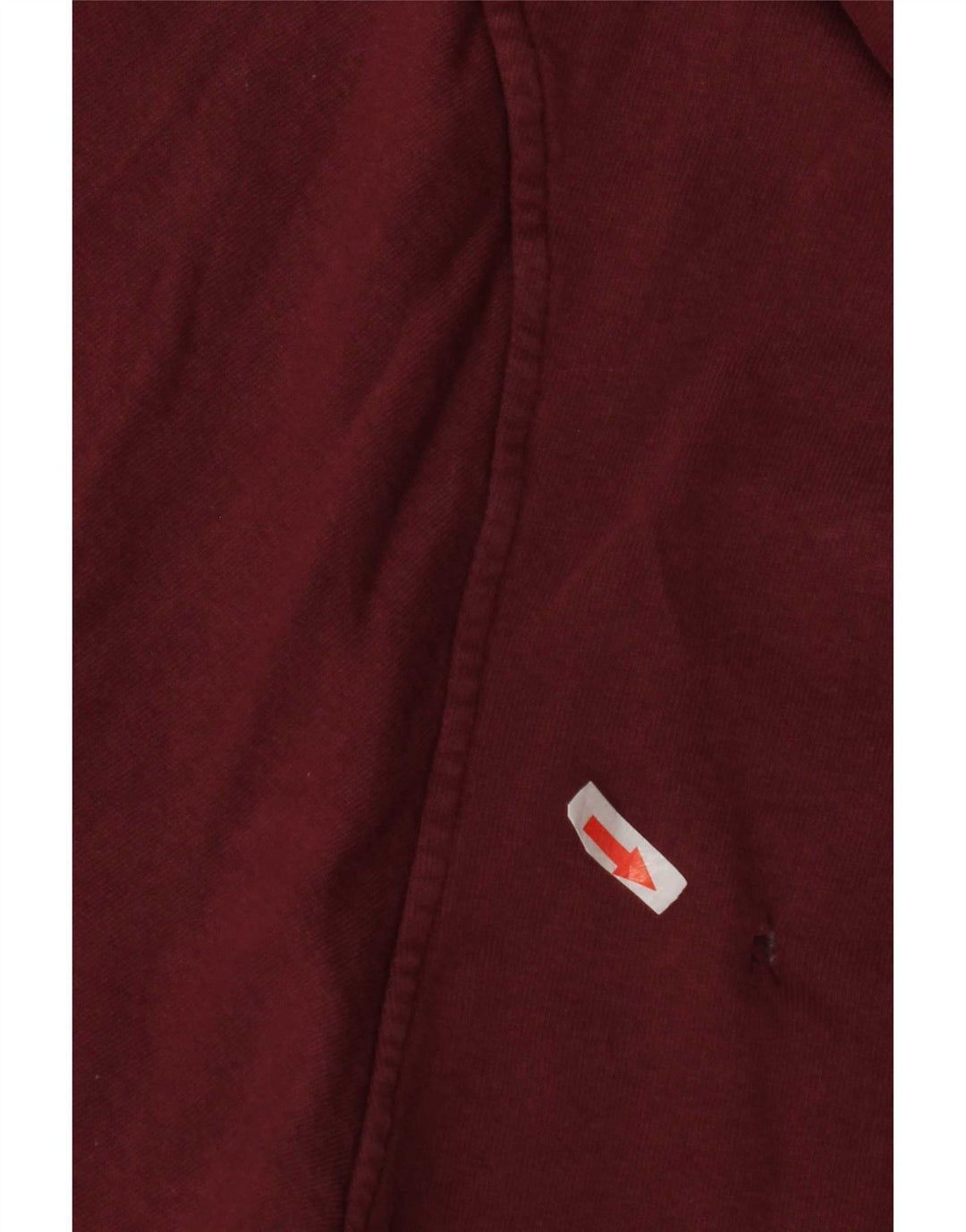 Maglione con cappuccio oversize grafico da donna Pull & Bear UK 14 Borgogna medio