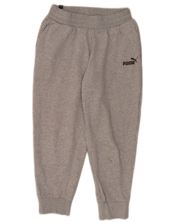 Puma Womens Tracksuit Trousers Joggers UK 10 Small Grey Flecked