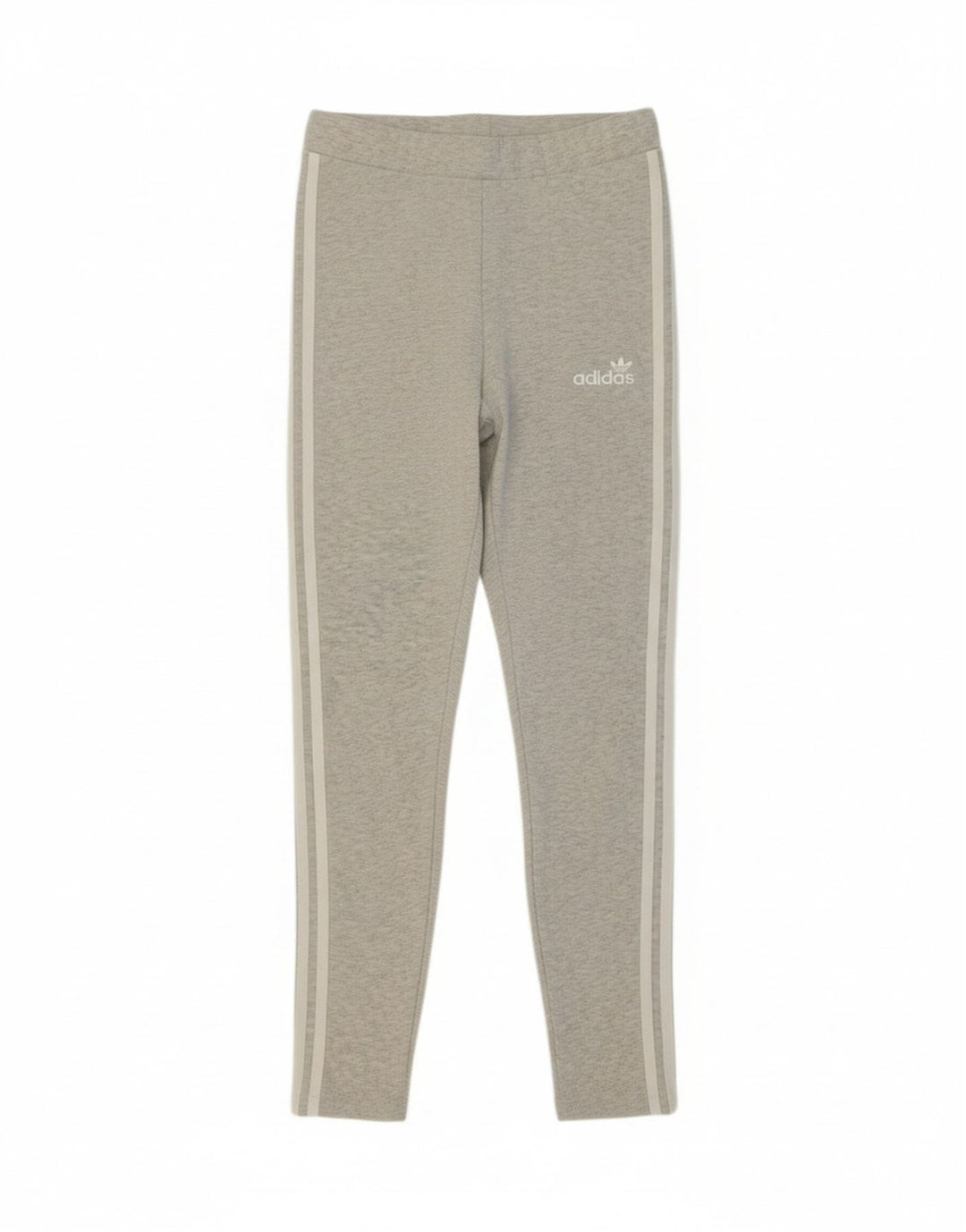 ADIDAS Womens Leggings UK 12 Medium Grey Cotton Vintage Adidas and Second-Hand Adidas from Messina Hembry 