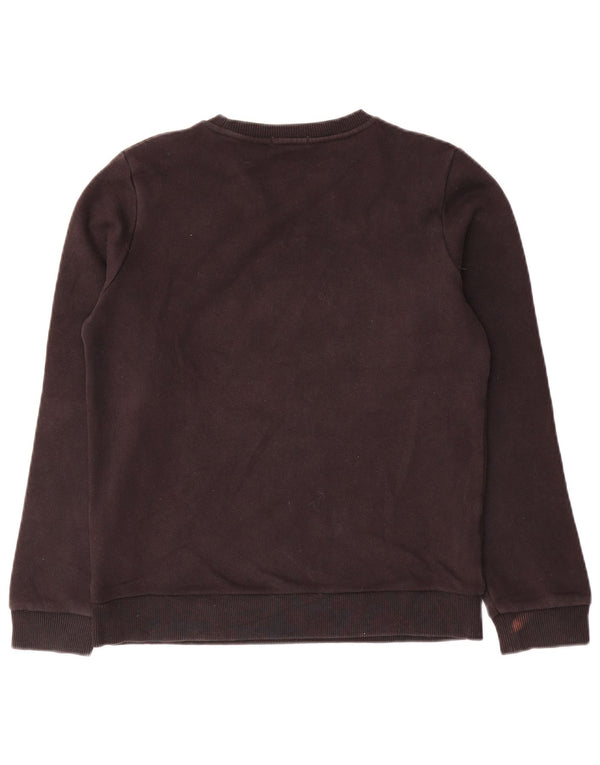 Felpa grafica per ragazze Calvin Klein Jeans 15-16 anni in cotone nero