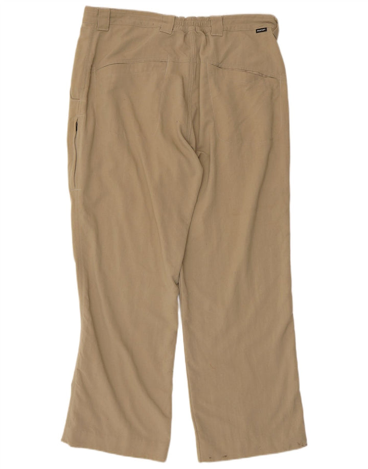 ROHAN Mens Straight Cargo Trousers W36 L27 Beige Polyamide