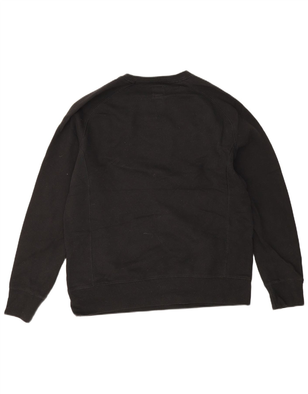 Champion Mens Graphic Sweatshirt Jumper Medium Black Cotton