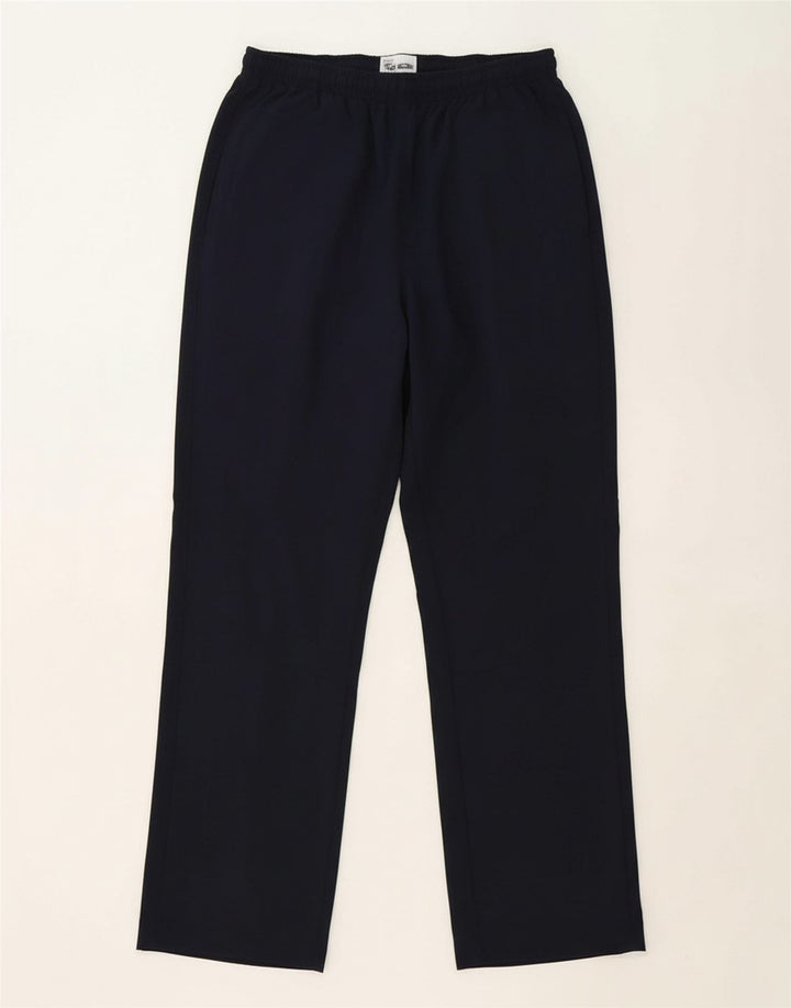 CHAMPION Mens Tracksuit Trousers Large  Navy Blue Polyester