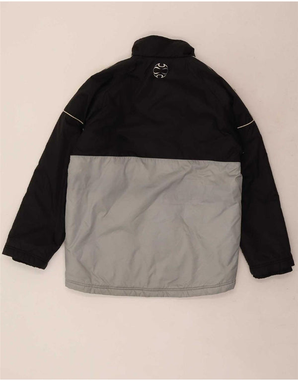 Giacca a vento Adidas da ragazzo 13-14 anni in poliestere color block nero
