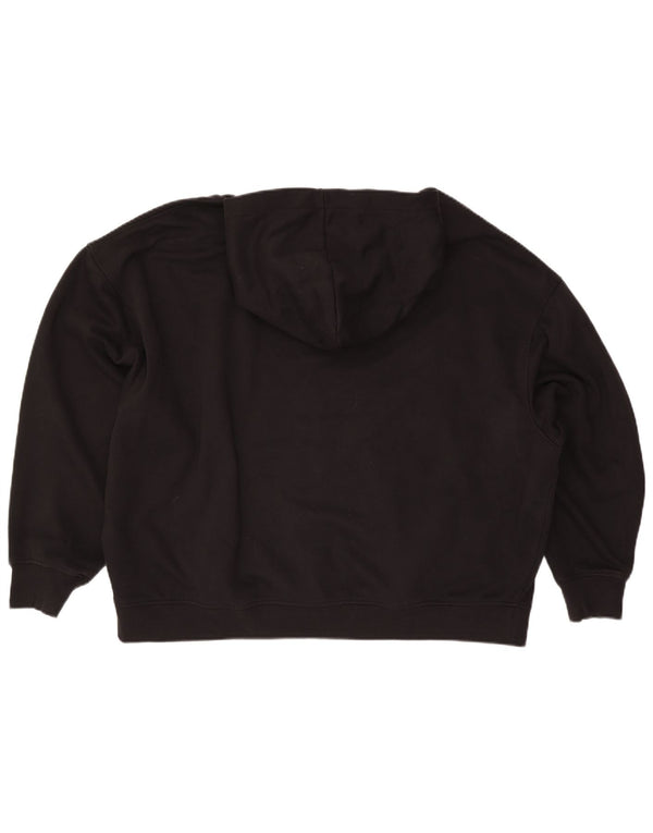 Calvin Klein Jeans - Sudadera con capucha para hombre, talla 3XL, algodón negro
