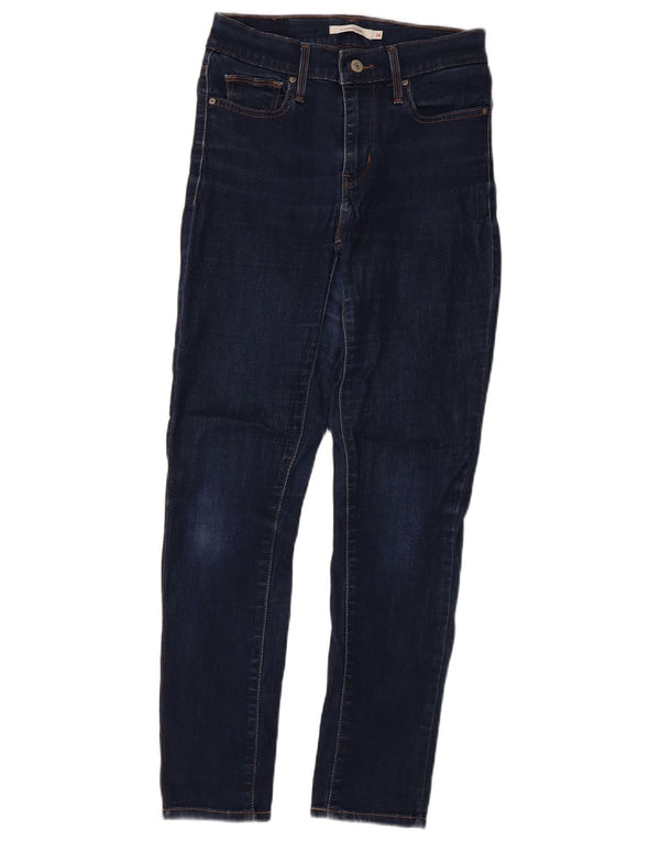 Jeans skinny dimagranti da donna Levi's W26 L30 cotone blu navy