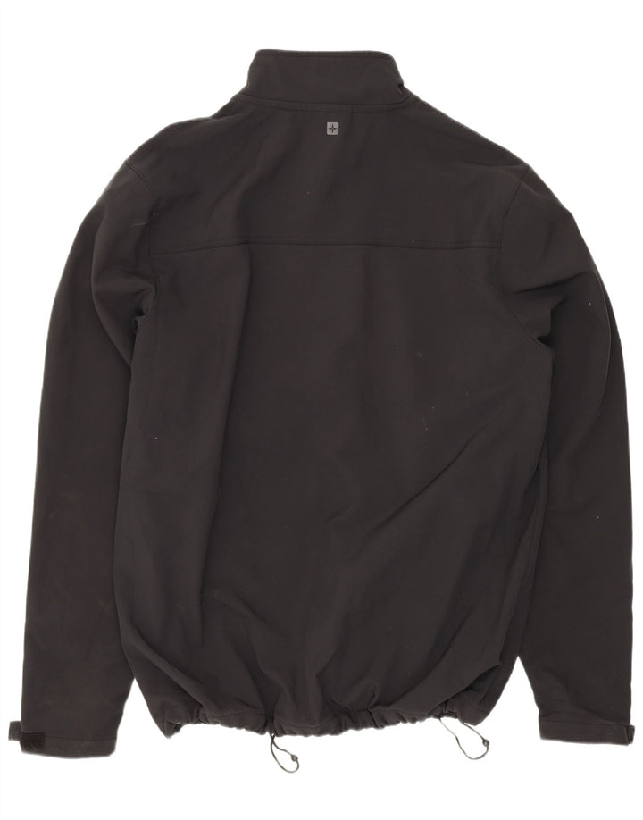 Chaqueta cortavientos para hombre Mountain Warehouse UK 40 Large Poliéster negro