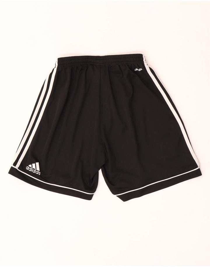 Pantaloncini sportivi Adidas Climalite da uomo piccoli in poliestere nero