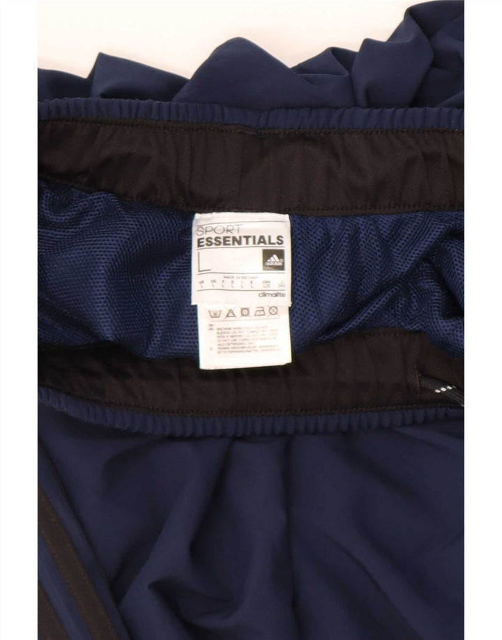 Adidas Mens Climalite Chándal Pantalones Grande Azul Marino Poliéster