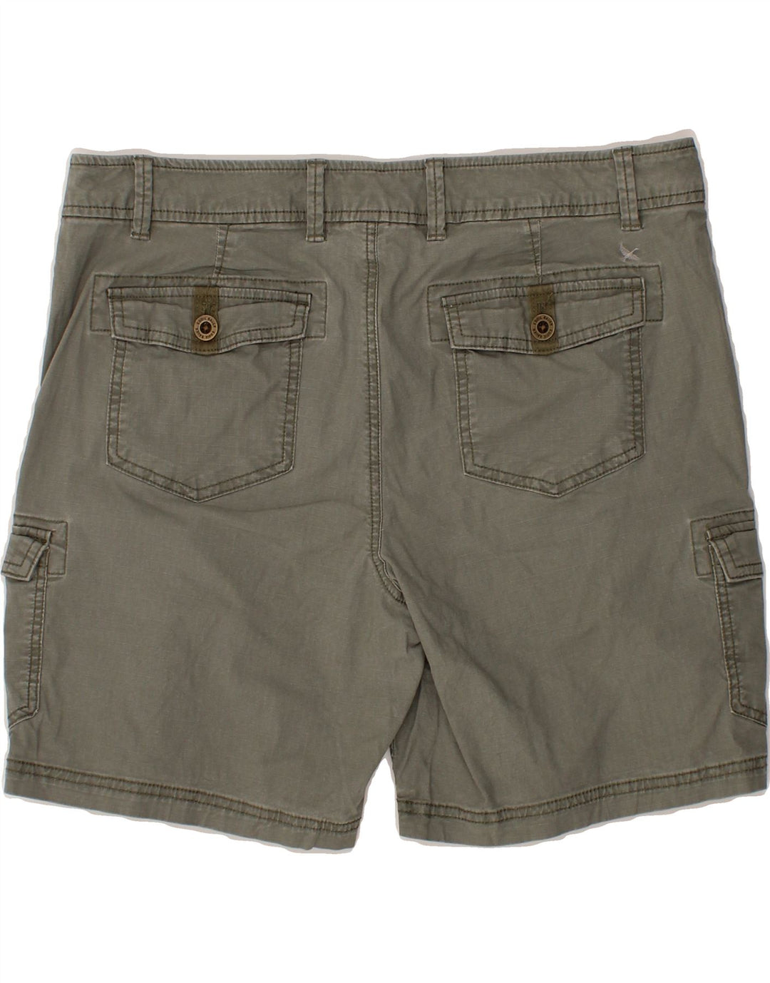EDDIE BAUER Womens Cargo Shorts US 16 2XL W38   Grey Cotton Vintage Eddie Bauer and Second-Hand Eddie Bauer from Messina Hembry 