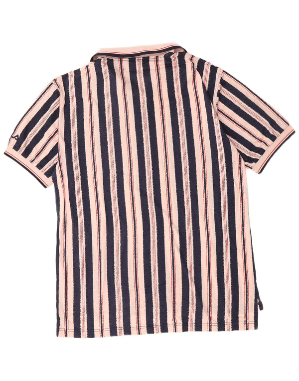 Fila Polo Homme XL Rose Rayé Coton
