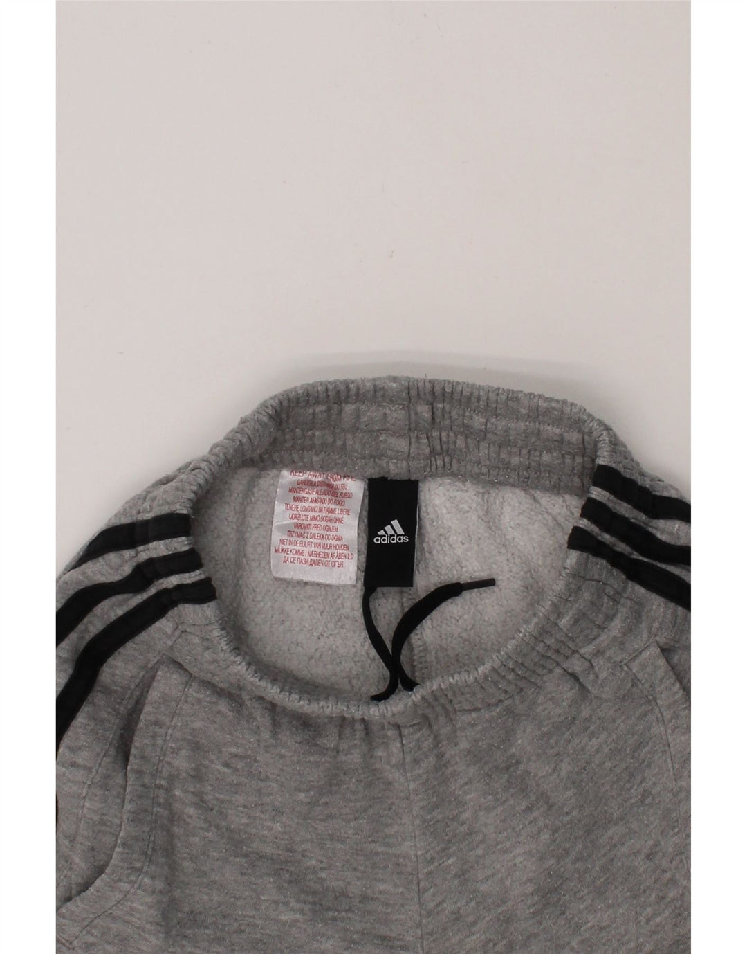 ADIDAS Boys Sport Shorts 9-10 Years  Grey Vintage Adidas and Second-Hand Adidas from Messina Hembry 