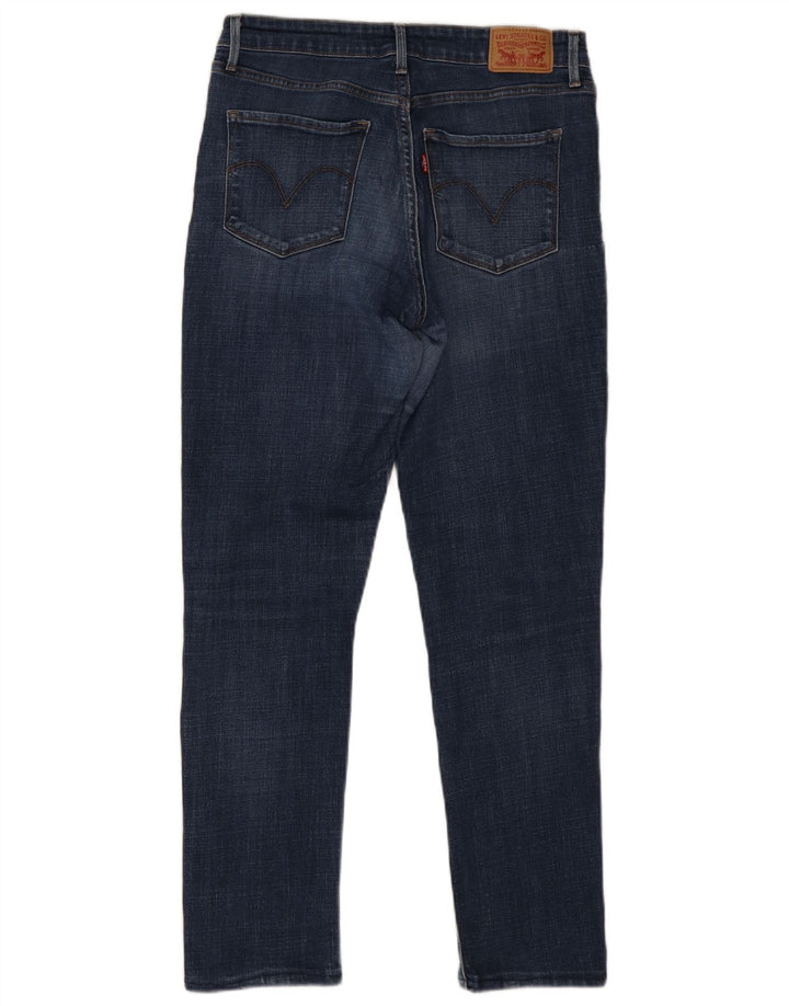 Levi's Womens Slim Jeans US 8 Medium W29 L28 Blue Cotton