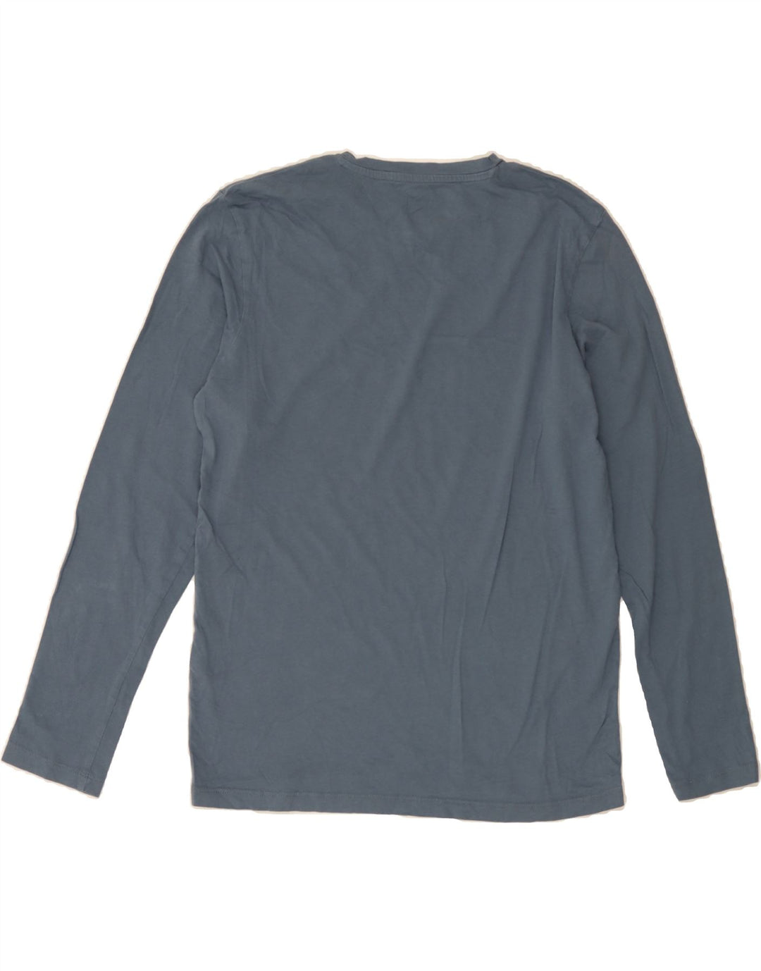 JACK & JONES Mens Graphic Top Long Sleeve Medium Navy Blue Cotton Vintage Jack & Jones and Second-Hand Jack & Jones from Messina Hembry 