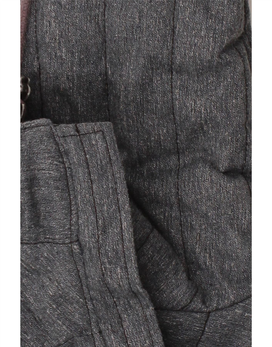 KHUJO Mens Hooded Padded Jacket UK 34 XS Grey Polyester