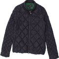 ARMANI JEANS Womens Quilted Jacket EU 40 Medium Navy Blue Polyamide Vintage Armani Jeans and Second-Hand Armani Jeans from Messina Hembry 