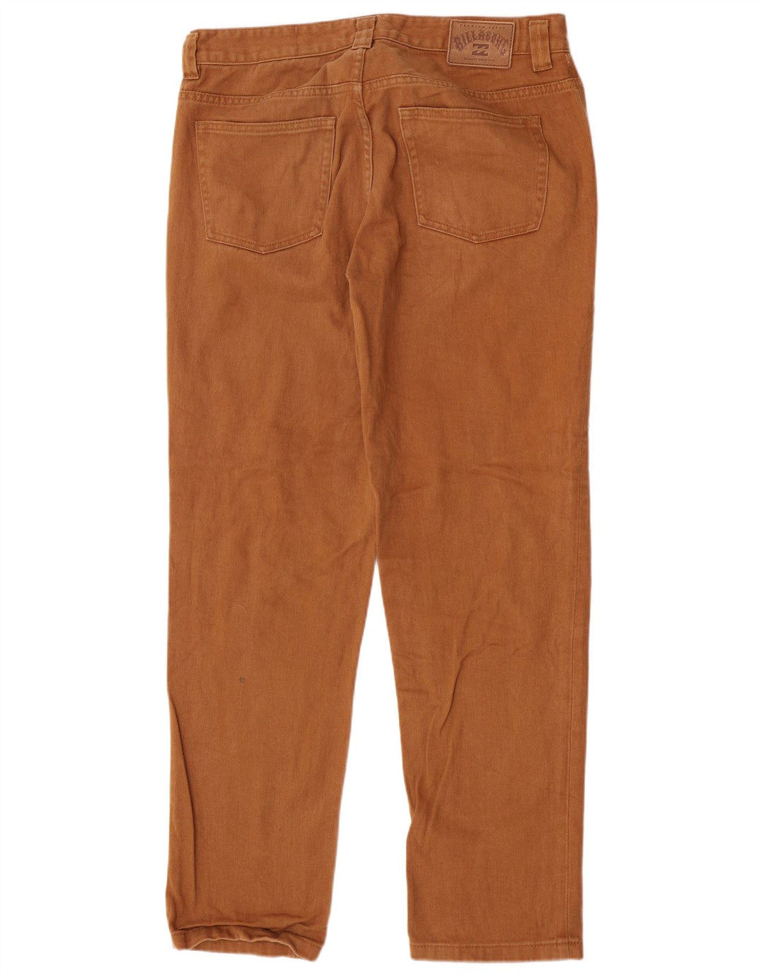Billabong Mens Regular Straight Jeans W32 L31 Brown Cotton