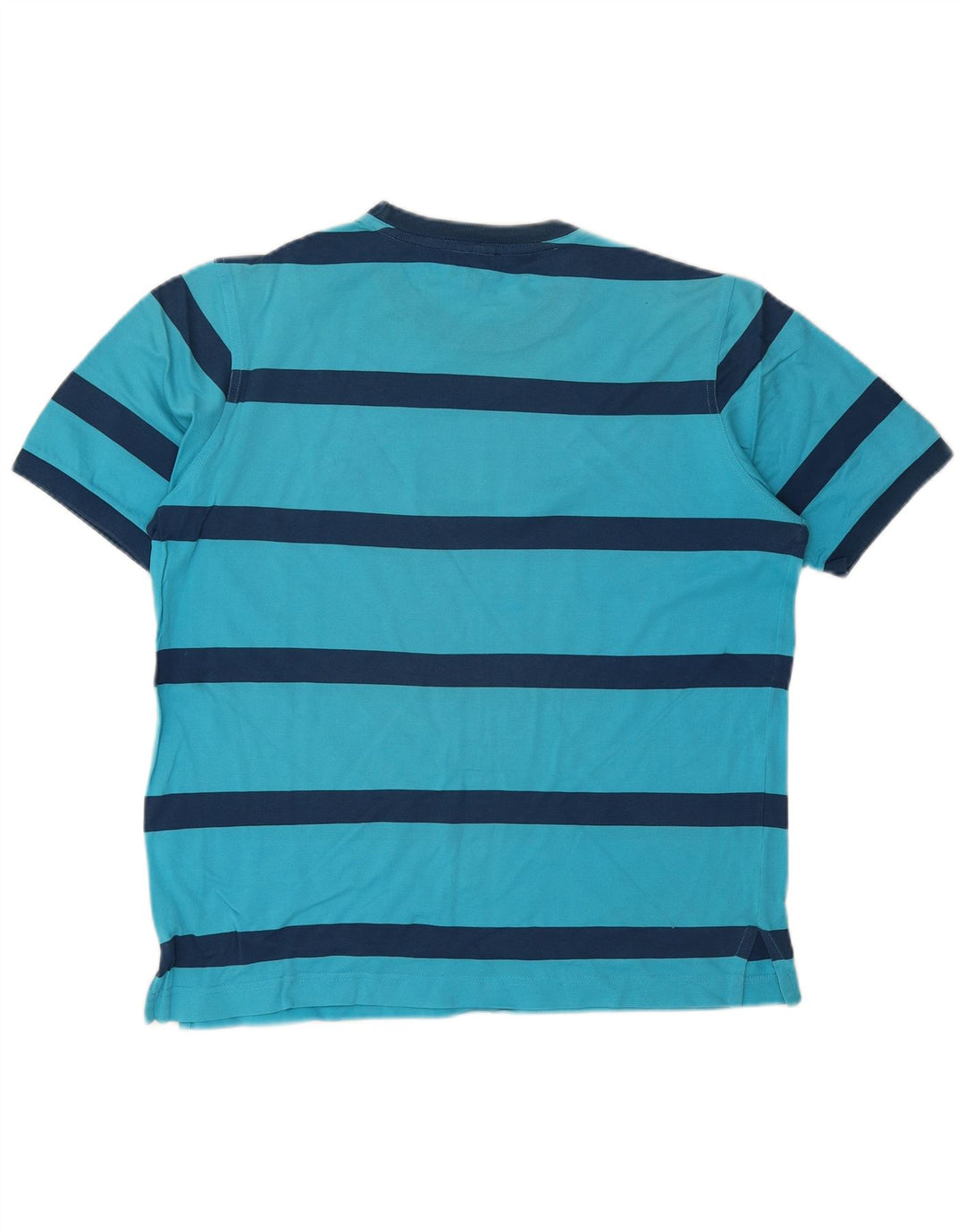 AMERIGO VESPUCCI Herre T-shirt Top Medium Blå Stribet