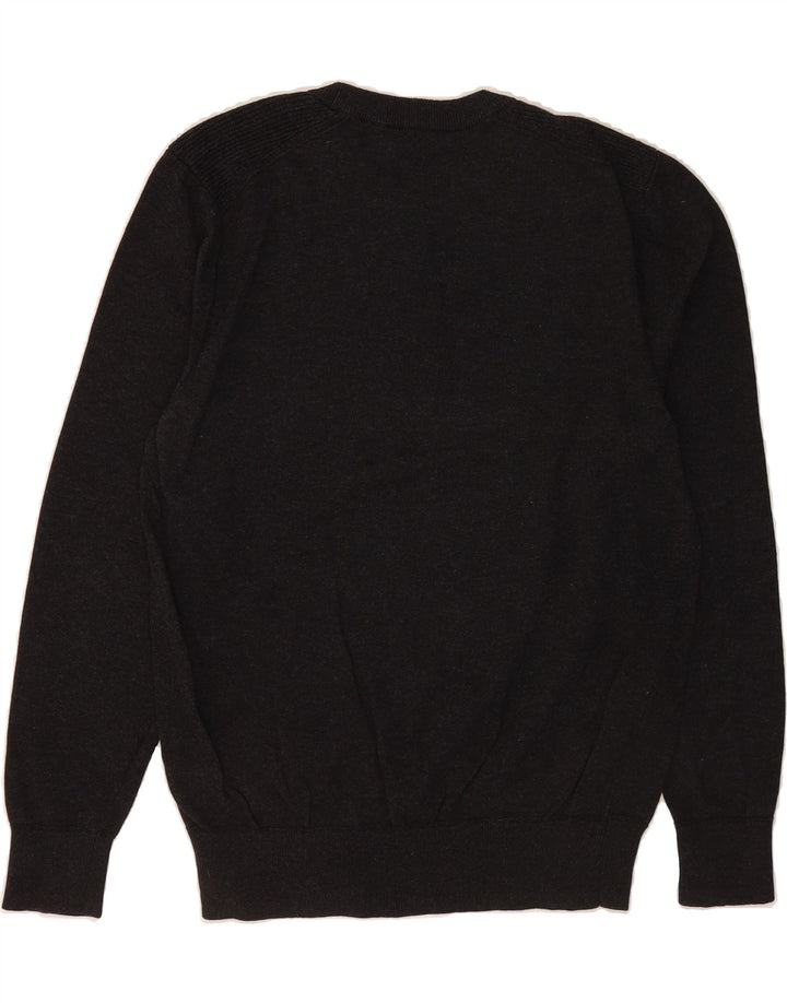 BEN SHERMAN Mens Crew Neck Jumper Sweater Small Grey Cotton Vintage Ben Sherman and Second-Hand Ben Sherman from Messina Hembry 
