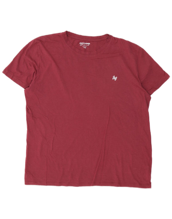 Tricou Jack & Jones pentru bărbați Top XL Burgundy