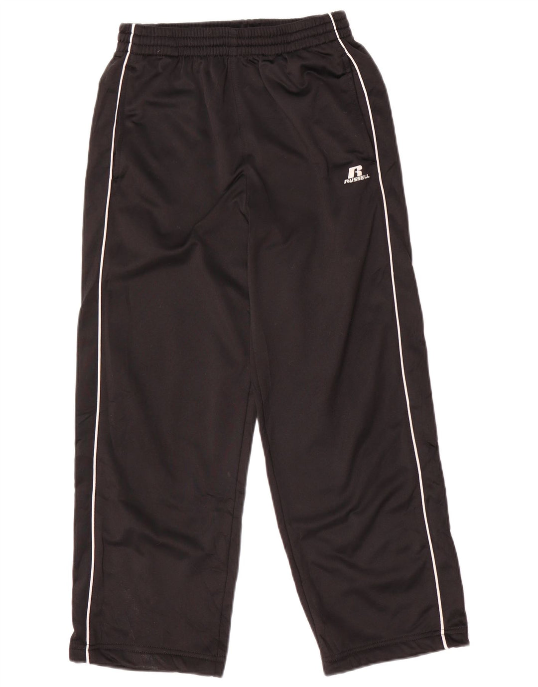 Russell Athletic Boys Tracksuit Trousers 10-11 Years Black Polyester