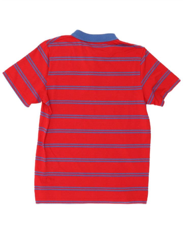 Sergio Tacchini Polo Homme Large Rouge Rayé Polyester