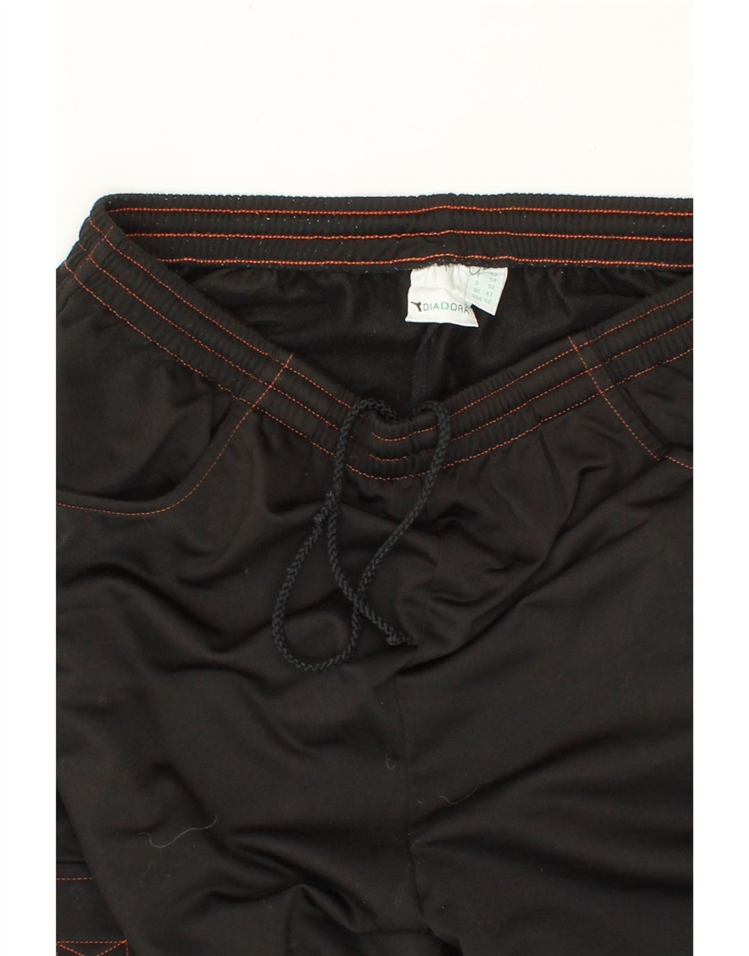 DIADORA Mens Cargo Tracksuit Trousers UK 42 Large Black Polyester Vintage Diadora and Second-Hand Diadora from Messina Hembry 