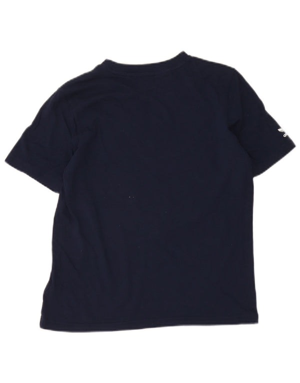 Adidas T-Shirt mit Grafik für Jungen, 11–12 Jahre, marineblaue Baumwolle