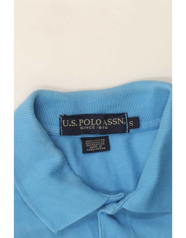 U.S. Polo Assn. Herreskjorte lille blå bomuld