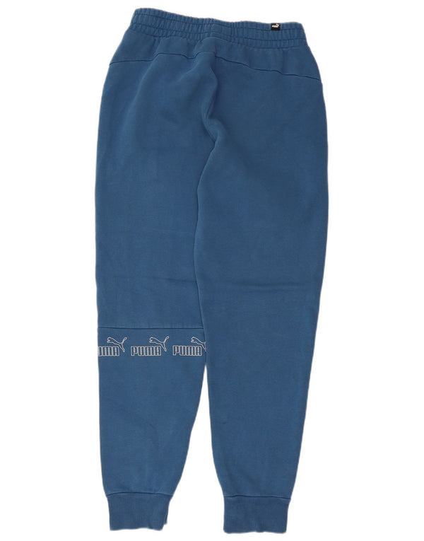 Damskie spodnie dresowe Puma Graphic Joggers UK 8 Small Blue Colourblock