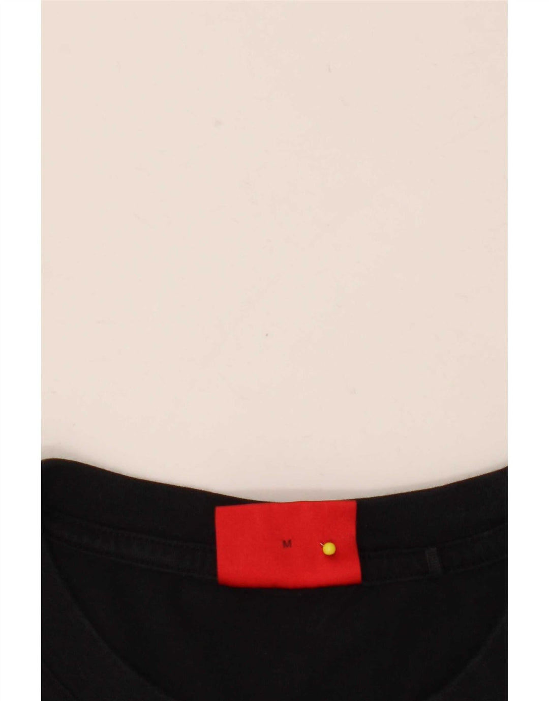 Hugo Boss Hombre Camiseta Gráfica Top Medium Negro