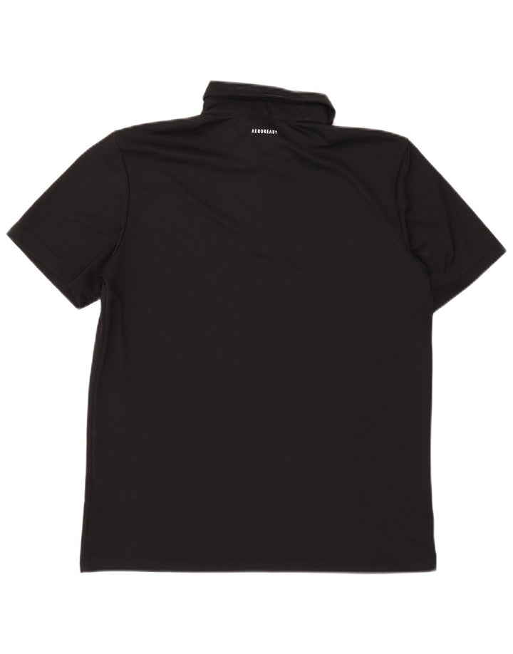Adidas Aeroready Polo Shirt Medium Sort Polyester til mænd