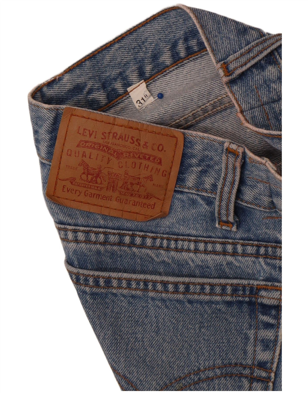 Levi's Womens Denim Skirt W31 Medium Blue
