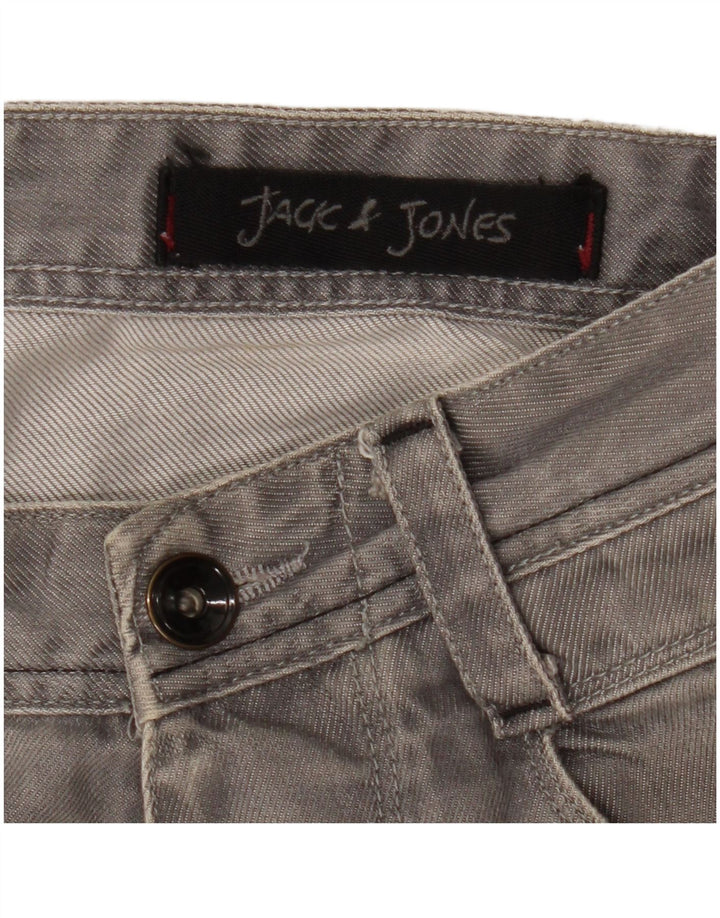 Jack & Jones Mens Straight Jeans W33 L29 Grey