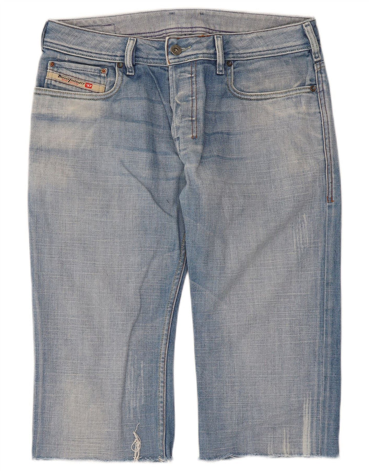 Shorts jeans masculino diesel W30 algodão azul médio