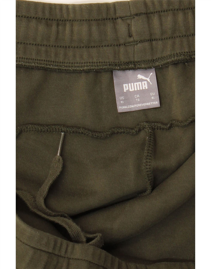 Puma Mens Tracksuit Trousers XL  Khaki