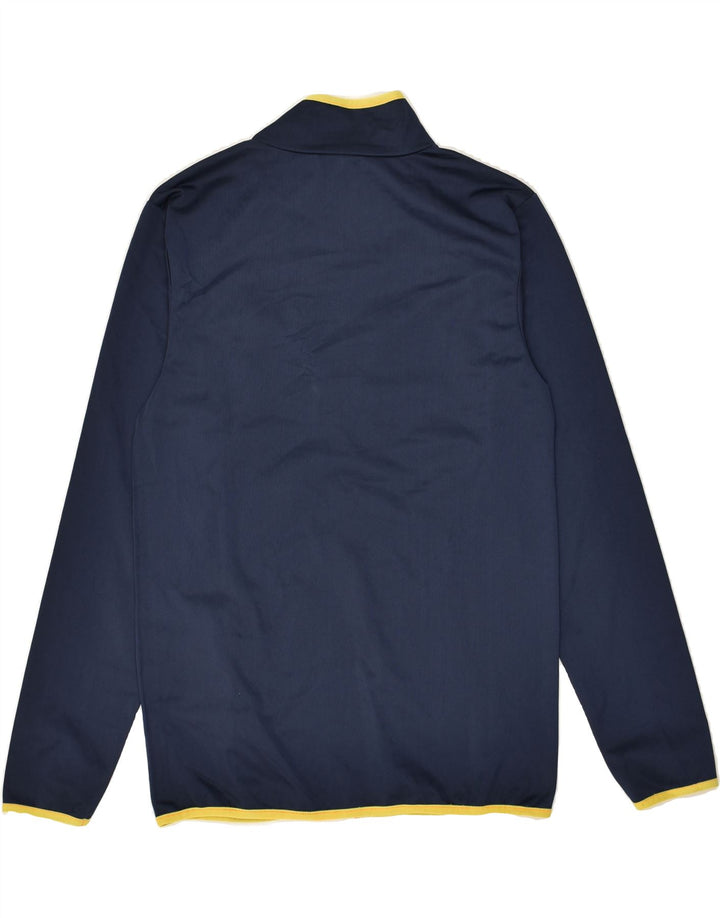 UMBRO Boys Graphic Tracksuit Top Jacket 15-16 Years Navy Blue Polyester | Vintage Umbro | Thrift | Second-Hand Umbro | Used Clothing | Messina Hembry 