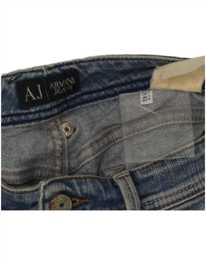 Armani Mens Slim Jeans W26 L32 Blue