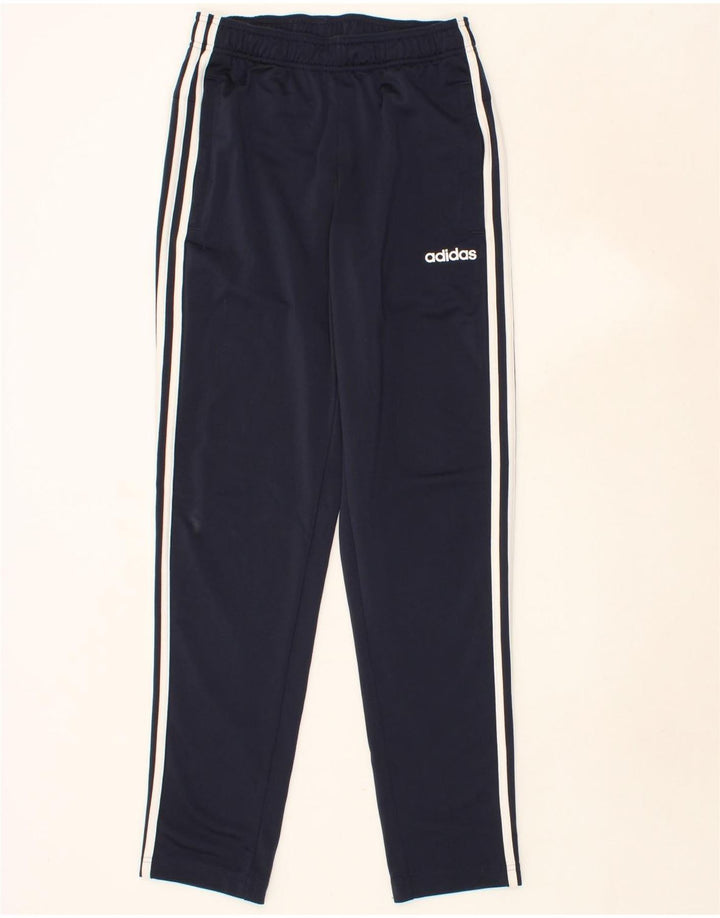 ADIDAS Mens Tracksuit Trousers Small  Navy Blue Polyester Vintage Adidas and Second-Hand Adidas from Messina Hembry 