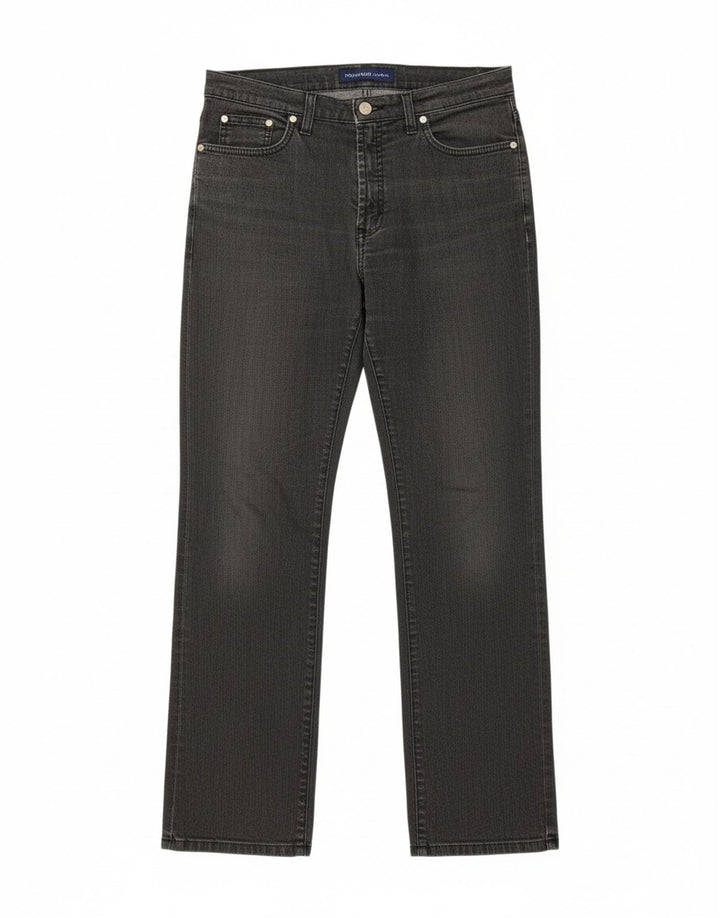 TRUSSARDI Womens Straight Jeans W30 L31 Grey Cotton Vintage Trussardi and Second-Hand Trussardi from Messina Hembry 