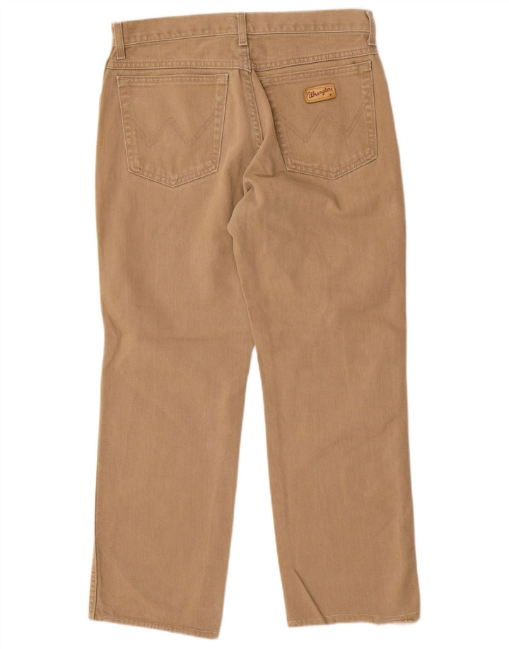 Wrangler Mens Straight Jeans W30 L27 Beige