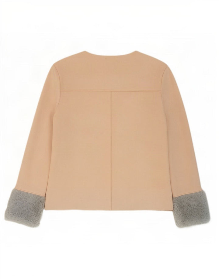 Bluză pentru femei Zara UK 12 Medium Bej Colorblock