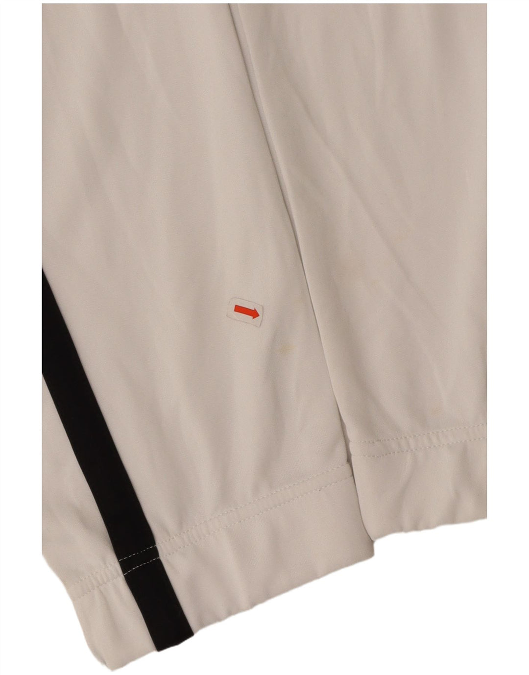 NIKE Womens Tracksuit Trousers Joggers Medium  White Colourblock Polyester
