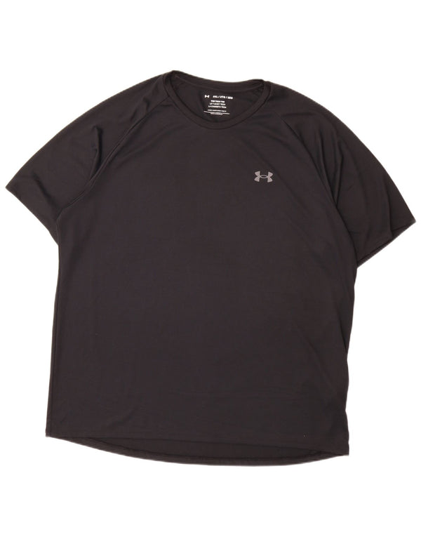 Under Armour T-Shirt Homme Top 2XL Noir Polyester